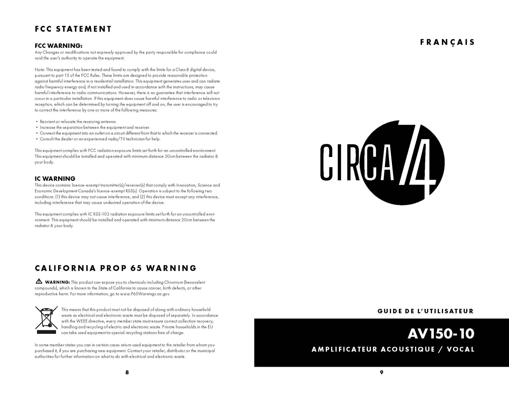 Circa Owners Manual | Taylor Guitars